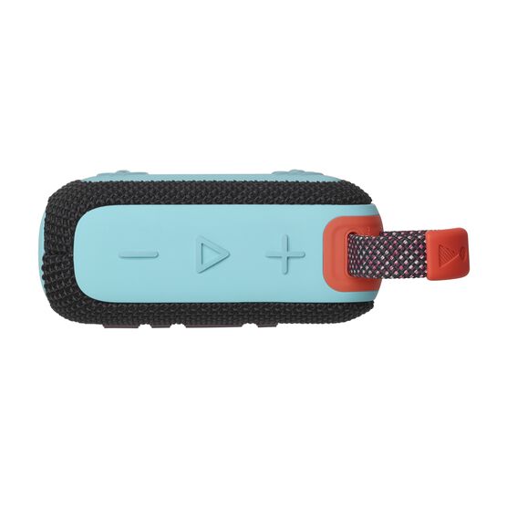 JBL Go 4 - Black and Orange - Ultra-Portable Bluetooth Speaker - Top JBL Go 4 - Black and Orange - Ultra-Portable Bluetooth Speaker - Top